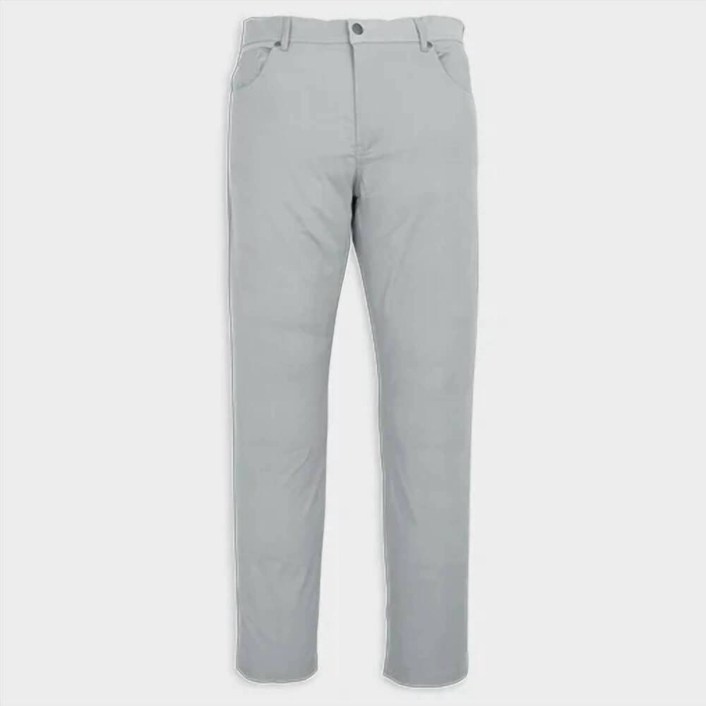 NEW SOUTHERN POINT CO. kids benson straight leg pants in gunmetal